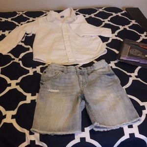 Cat & Jack denim shorts kids